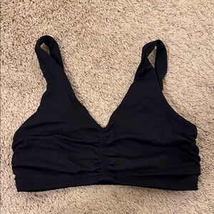 Women's Black sports bra